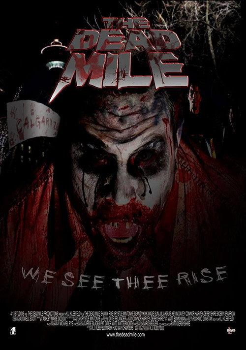 The Dead Mile 2012 official movie poster