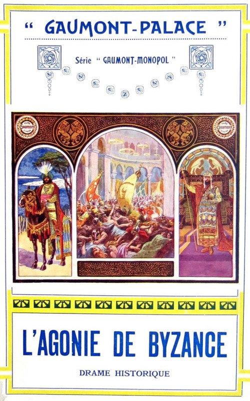 The Agony of Byzantium 1913 official movie poster