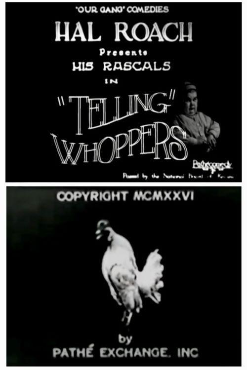 Telling Whoppers 1926 official movie poster