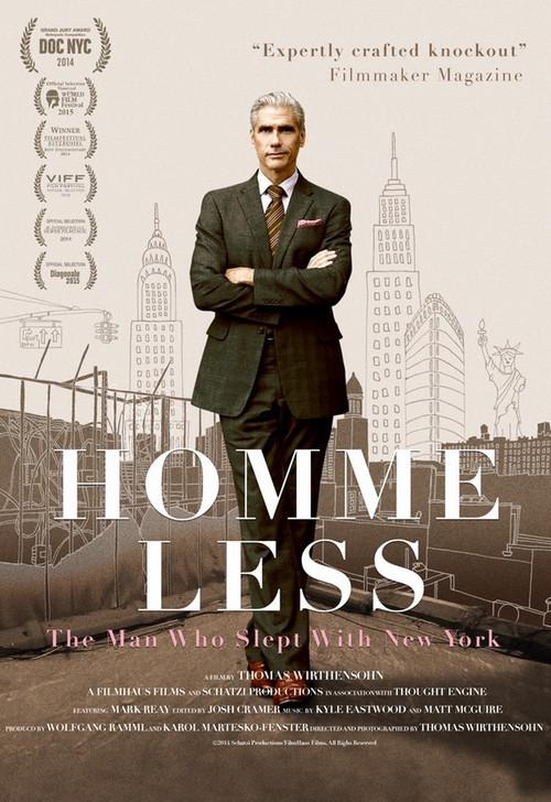 Homme Less 2015 official movie poster