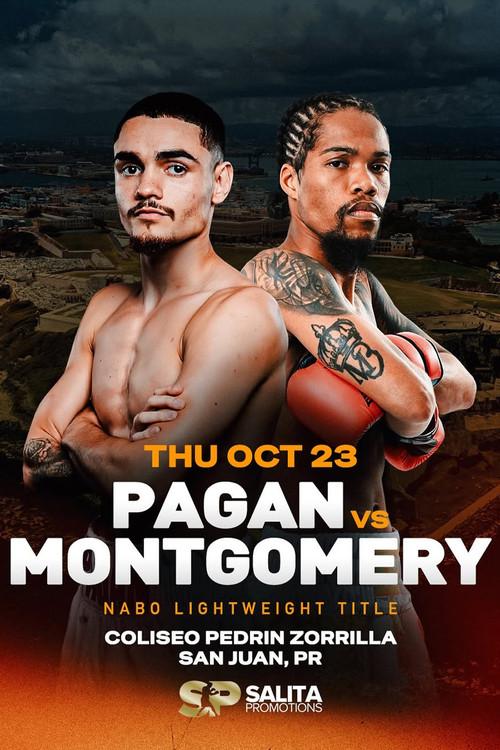 Joshua Pagan vs. Maliek Montgomery 2025 official movie poster