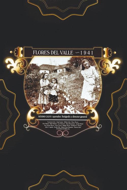 Flores del Valle 1941 official movie poster