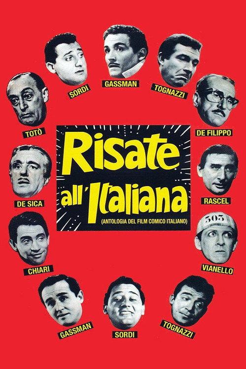 Laughs Italian Style 1964 official movie poster