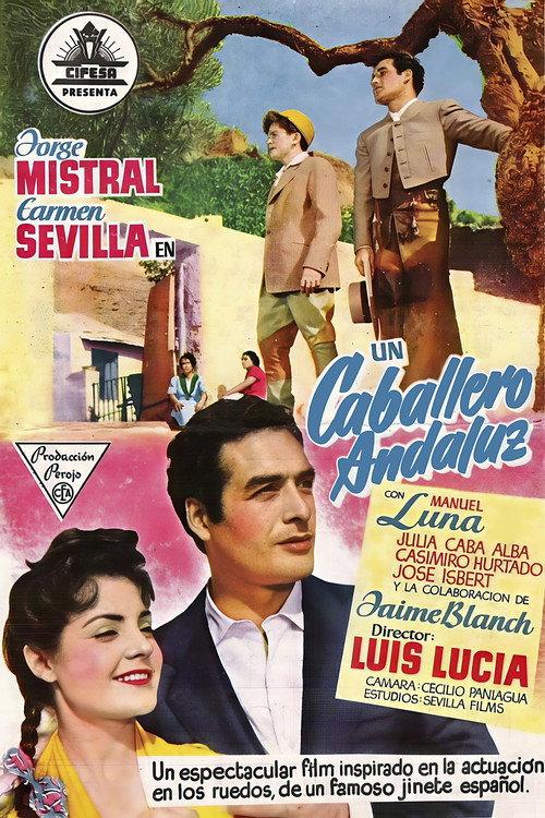 Un caballero andaluz 1954 official movie poster