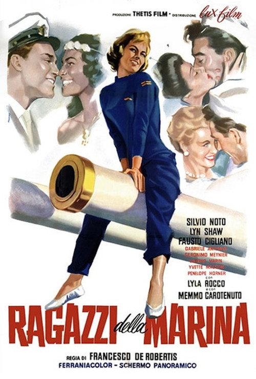 Ragazzi della marina 1958 official movie poster