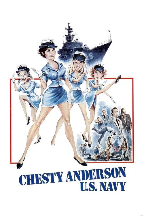 Chesty Anderson U.S. Navy 1976 official movie poster