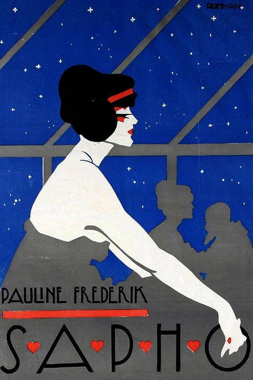 Sapho 1917 official movie poster