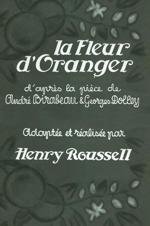 Orange Blossom 1932 official movie poster