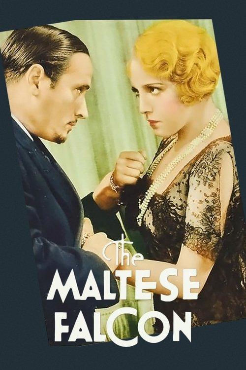 The Maltese Falcon 1931 official movie poster