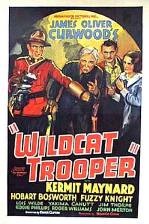 Wildcat Trooper 1936 official movie poster