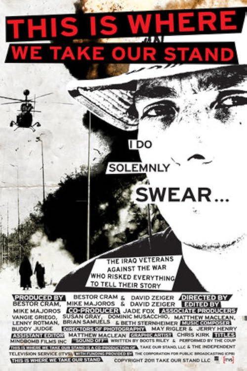 This Is Where We Take Our Stand 2012 official movie poster