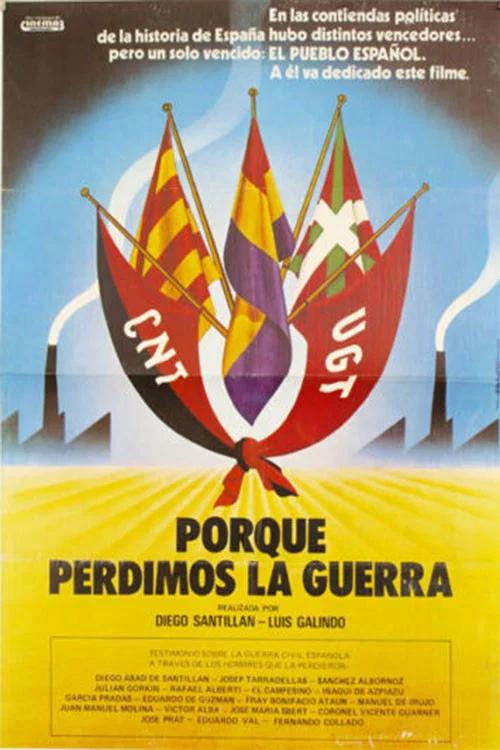 Why Did We Lose the War? 1978 official movie poster