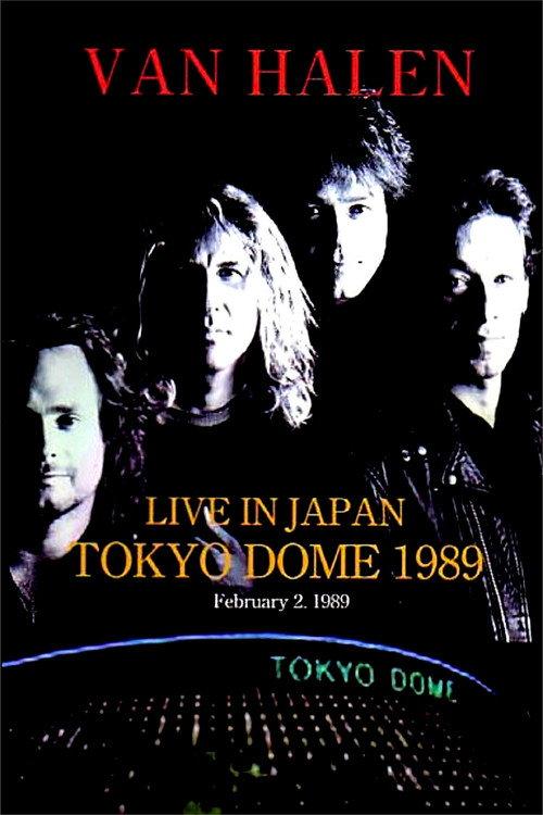 Van Halen : Live In Japan Tokyo Dome 1989 1989 official movie poster
