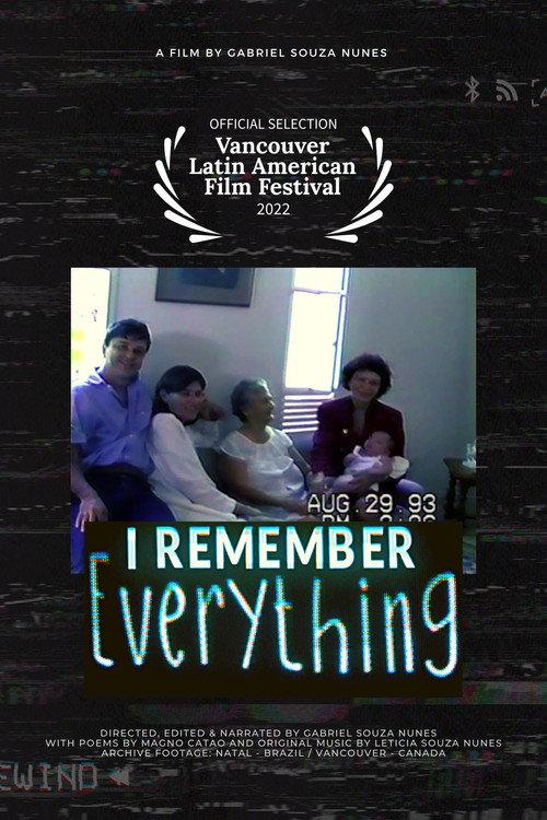 I Remember Everything 2022 official movie poster