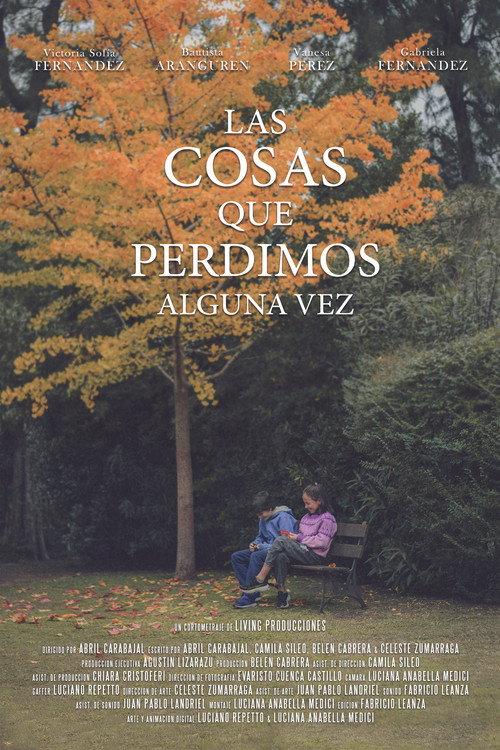 Las cosas que perdimos alguna vez 2024 official movie poster