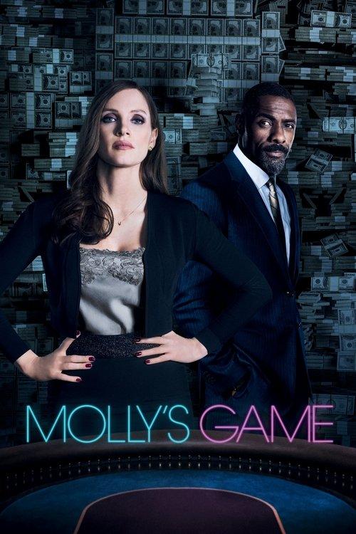 Molly's Game 2017 official movie poster