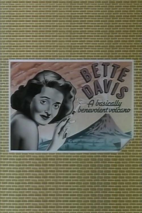 Bette Davis: The Benevolent Volcano 1983 official movie poster