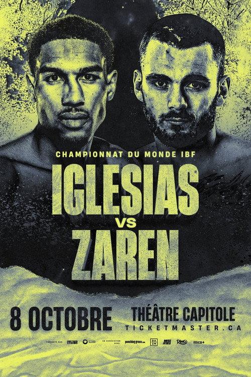 Osleys Iglesias vs. Oliver Zaren 2026 official movie poster