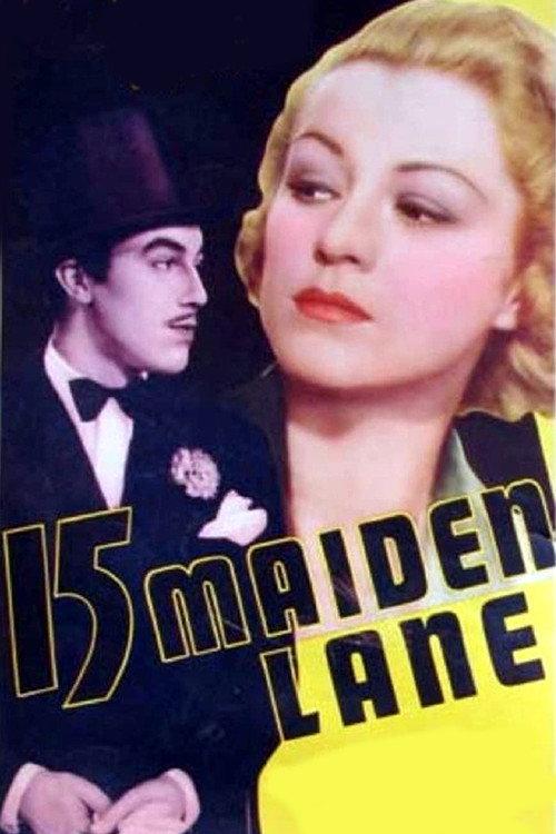 15 Maiden Lane 1936 official movie poster
