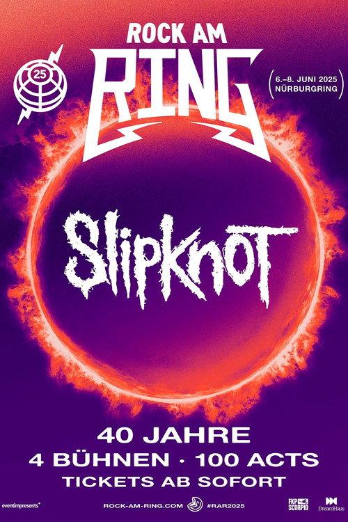 Slipknot - Live at Rock Am Ring 2025 2025 official movie poster