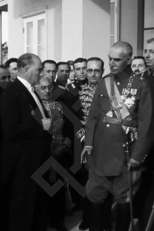 Shah Pahlavi's Visit to Turkey 1934 official movie poster