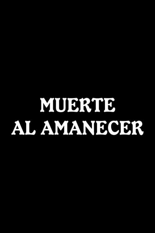 Muerte al amanecer 1962 official movie poster