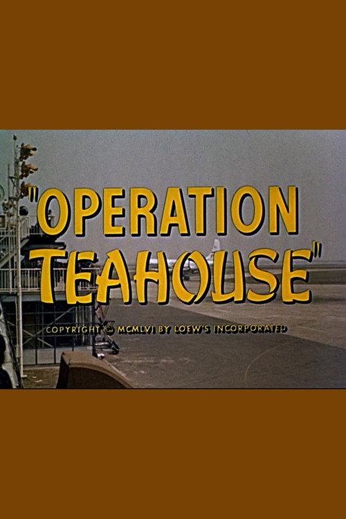 Operation Teahouse 1956 official movie poster