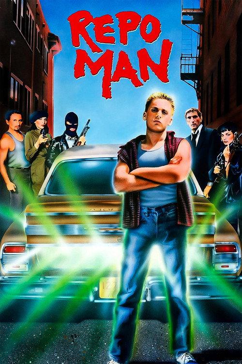 Repo Man 1984 official movie poster