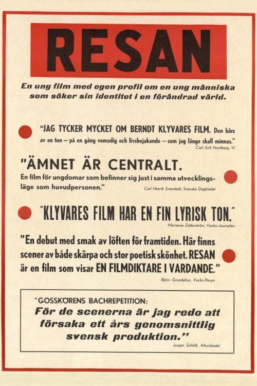 Resan 1967 official movie poster