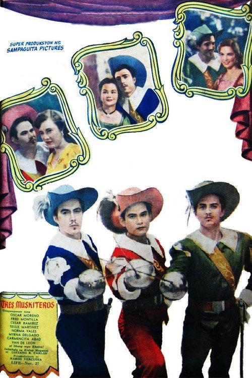 Tres Muskiteros 1951 official movie poster