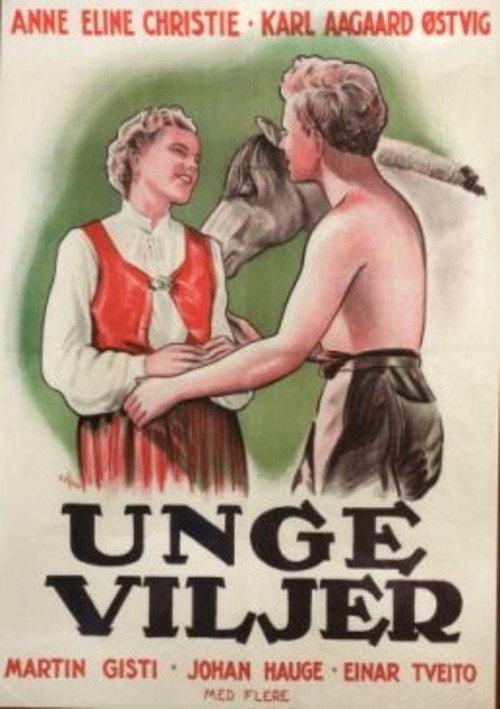 Unge viljer 1943 official movie poster