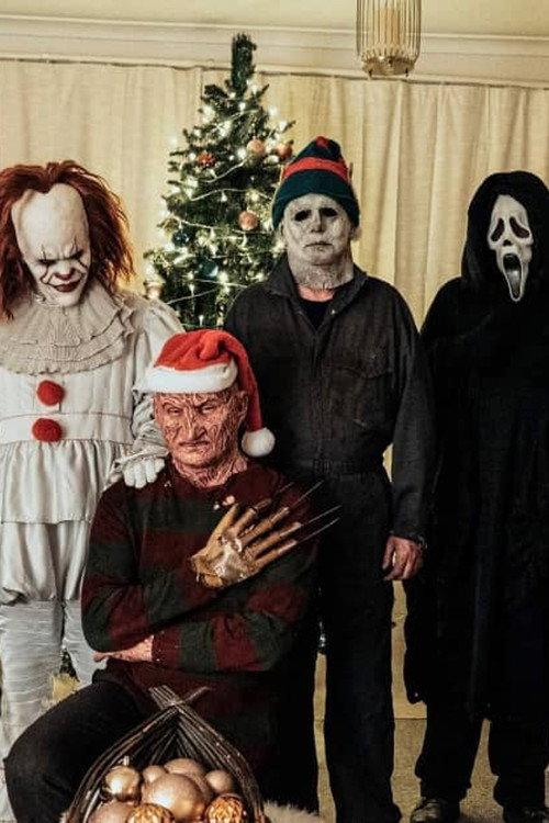 Horror Icons Celebrate Christmas 2021 official movie poster