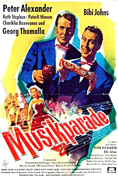 Musikparade 1956 official movie poster