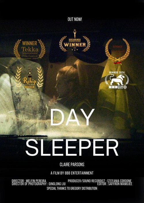 Day Sleeper 2022 official movie poster