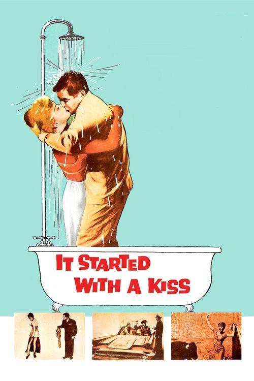 It Started with a Kiss 1959 official movie poster