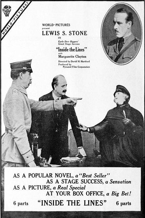 Inside the Lines 1918 official movie poster