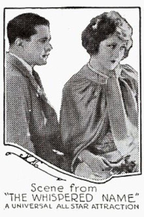 The Whispered Name 1924 official movie poster