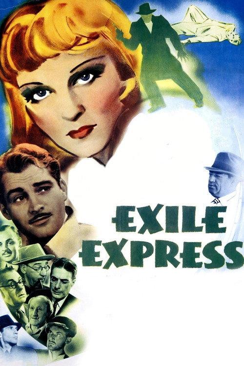 Exile Express 1939 official movie poster