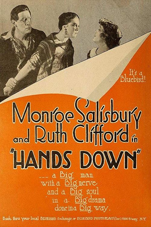 Hands Down 1918 official movie poster