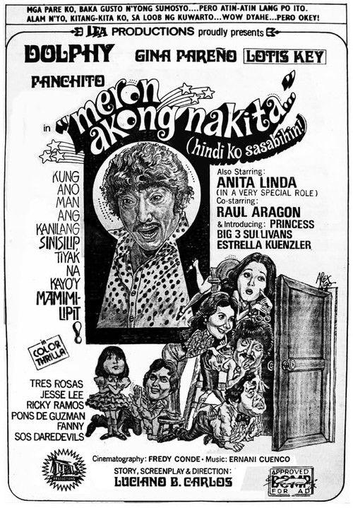 Meron Akong Nakita... (Hindi Ko Sasabihin!) 1975 official movie poster