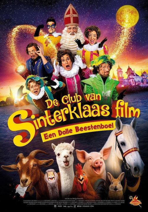 De Club Van Sinterklaas: Een Dolle Beestenboel 2025 official movie poster