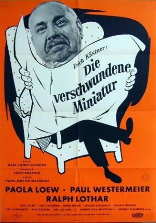 Die verschwundene Miniatur 1954 official movie poster
