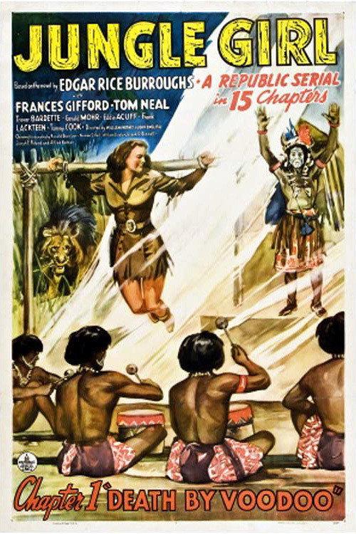 Jungle Girl 1941 official movie poster