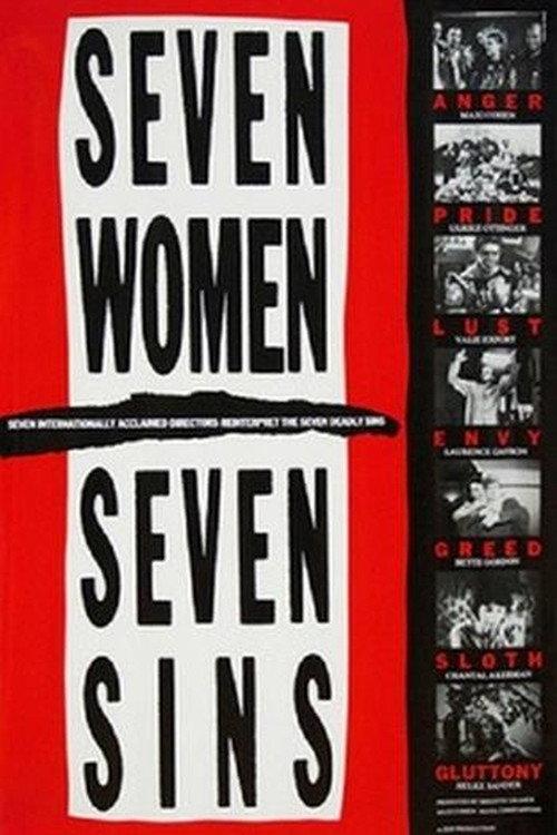 Seven Women, Seven Sins 1986 official movie poster