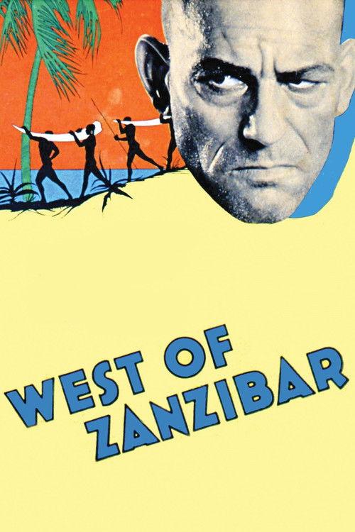 West of Zanzibar 1928 official movie poster