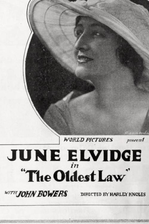 The Oldest Law 1918 official movie poster