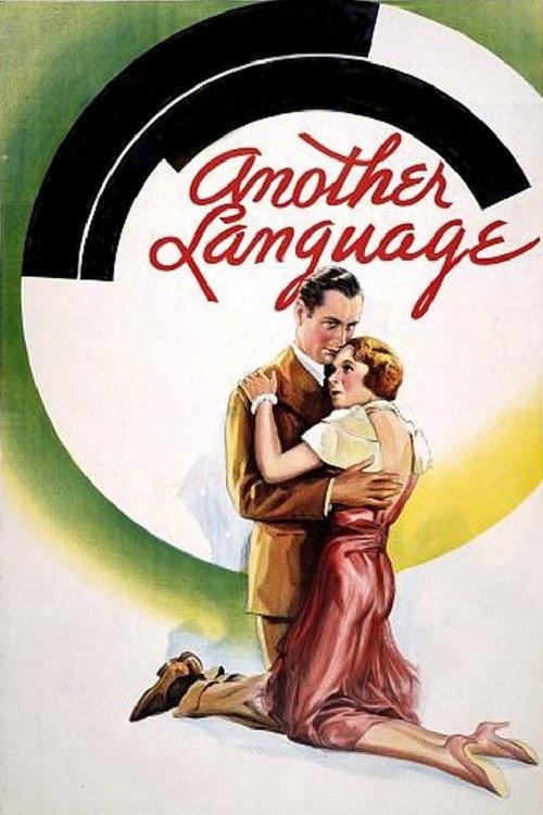 Another Language 1933 official movie poster