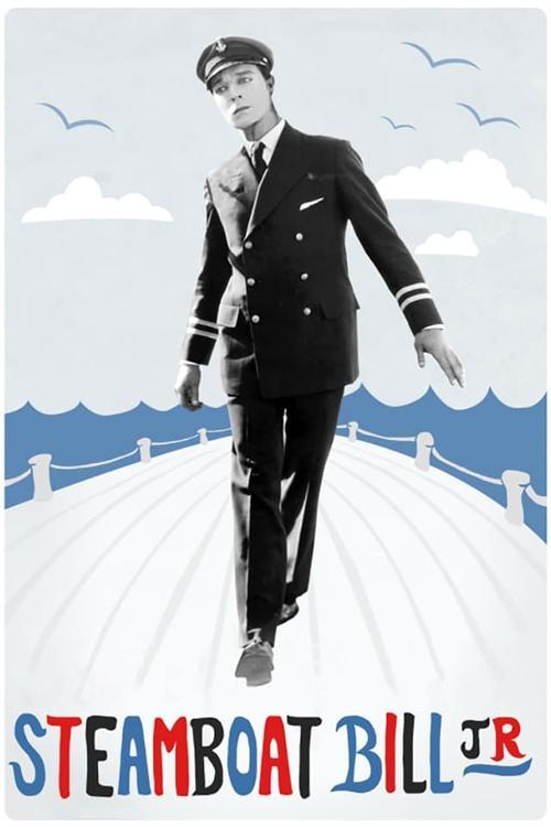 Steamboat Bill, Jr. 1928 official movie poster