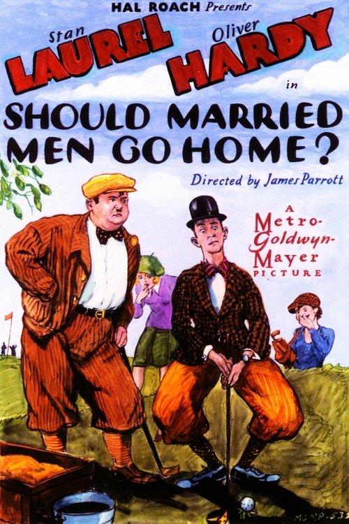 Should Married Men Go Home? 1928 official movie poster