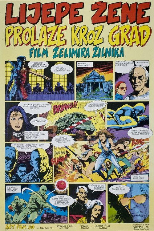 Pretty Women Walking Through the City 1986 official movie poster